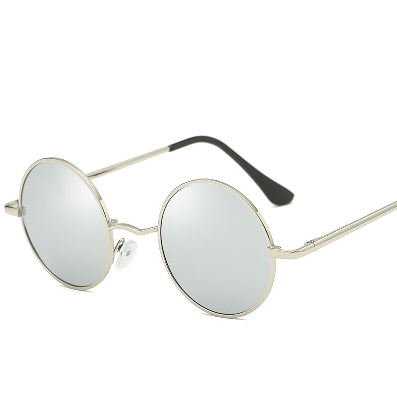 Round Polarized Resin Sunglasses