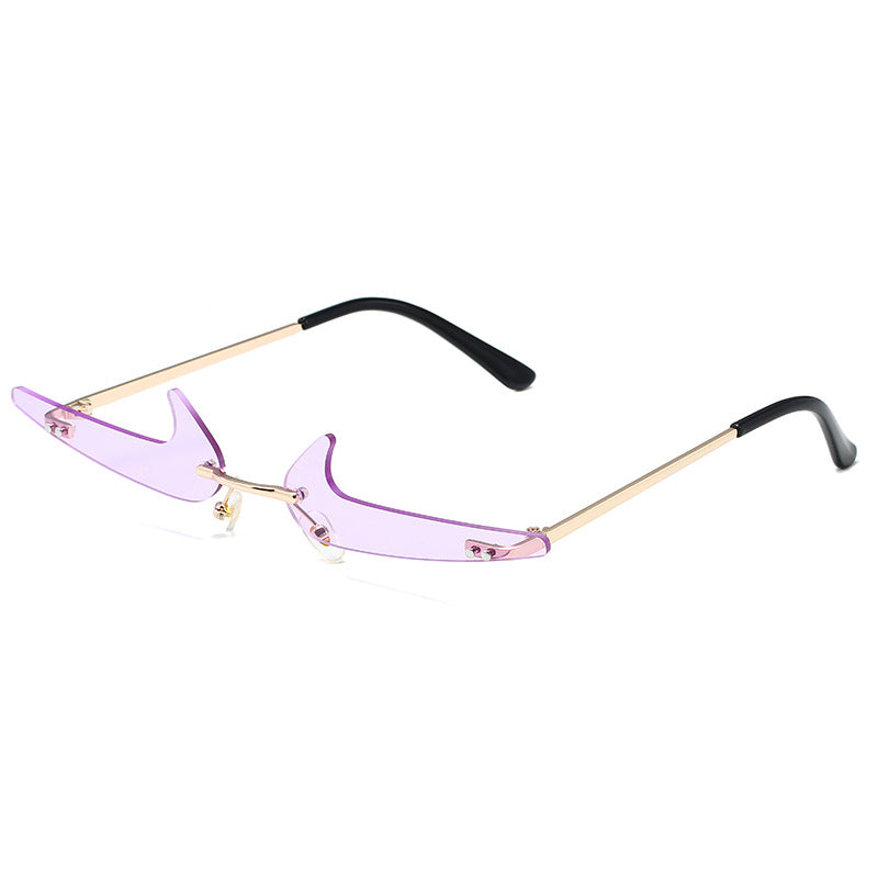 Fashionable Thick Shape Unique Sunglasses