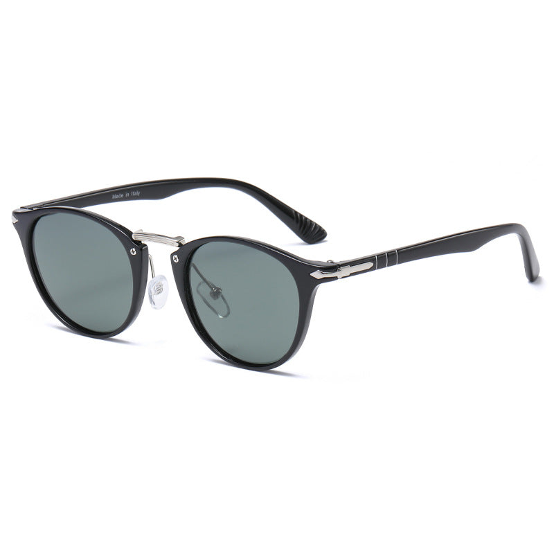 Polarized Wayfarer Solid Sunglasses