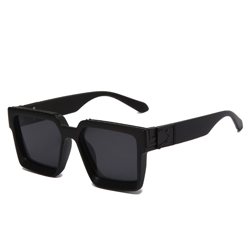 Acetate Big Square Rim Sunglasses