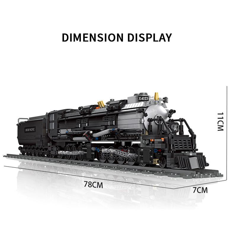 DIY Assembly Steam Train Puzzle Toy