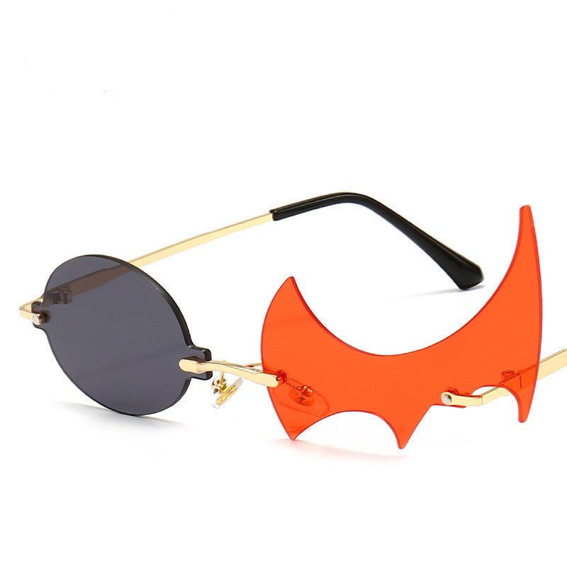 Fashion Irregular Shaped Polycarbonate Sunglasses
