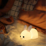 Rabbit Cartoon Dimmable Adorable Lamp
