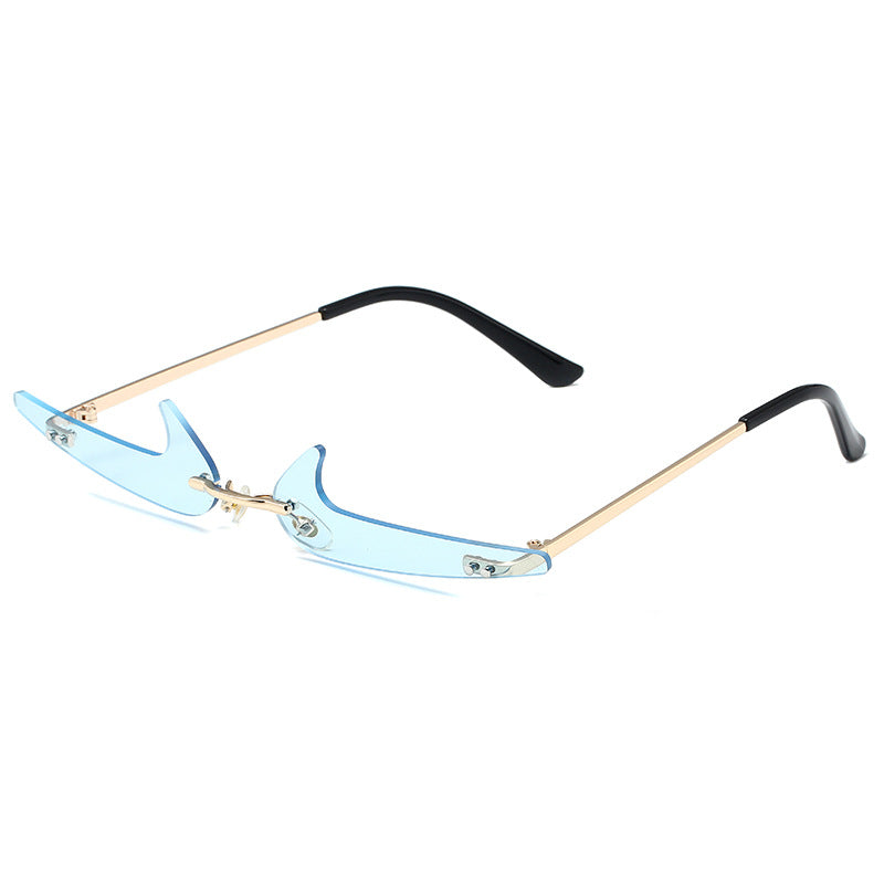 Fashionable Thick Shape Unique Sunglasses