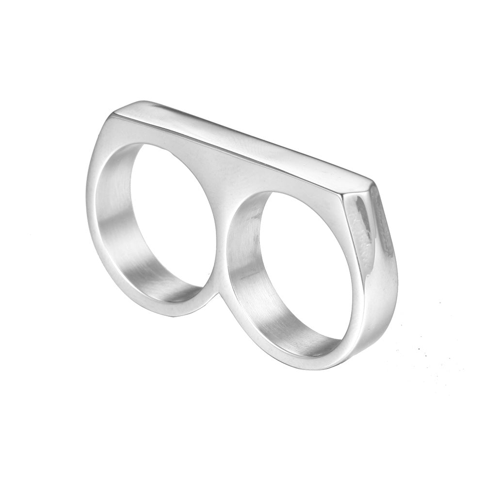 Cincin dua jari yang solid