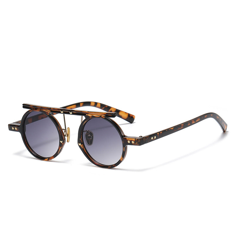 Steampunk Round Polycarbonate Sunglasses