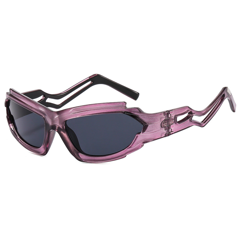 Casual Retro Polycarbonate Sunglasses
