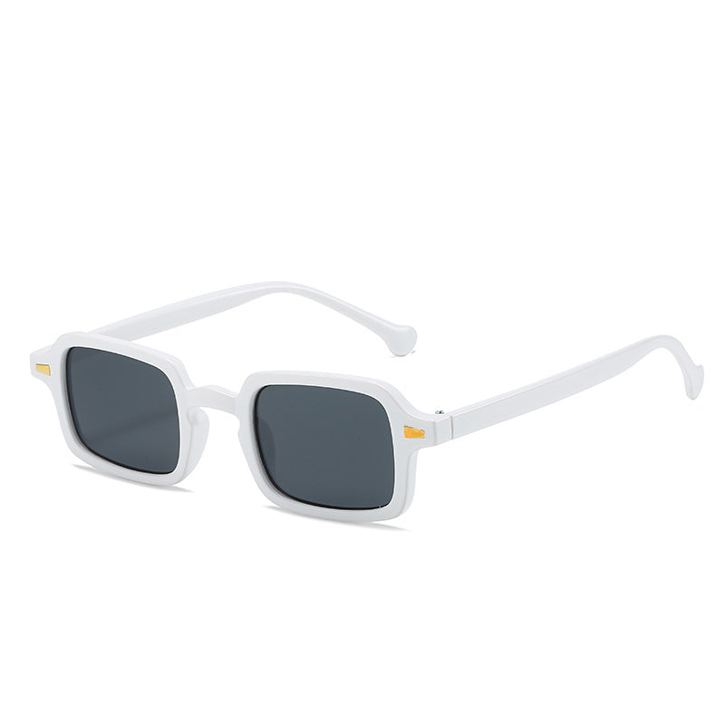 Square Simple Acetate Lens Sunglasses