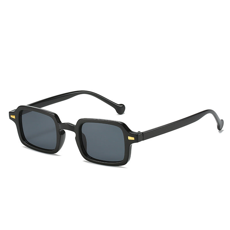 Square Simple Acetate Lens Sunglasses
