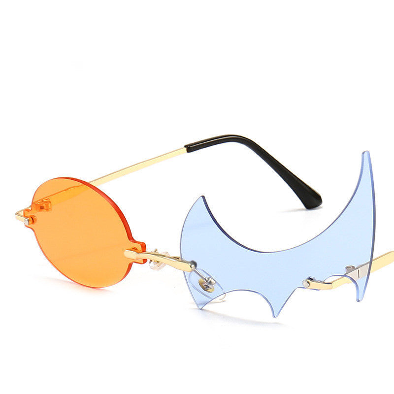 Fashion Irregular Shaped Polycarbonate Sunglasses