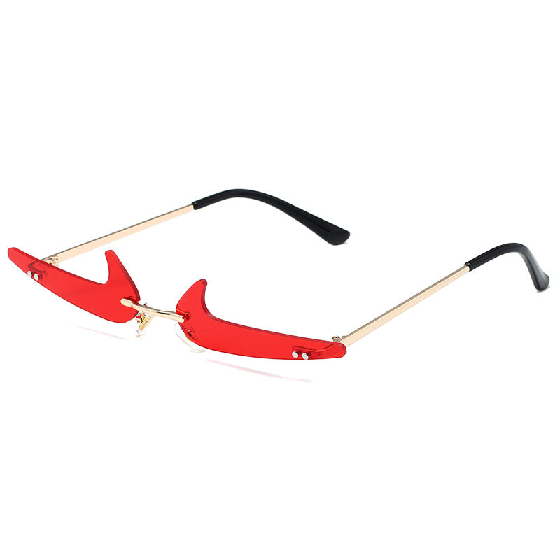 Fashionable Thick Shape Unique Sunglasses