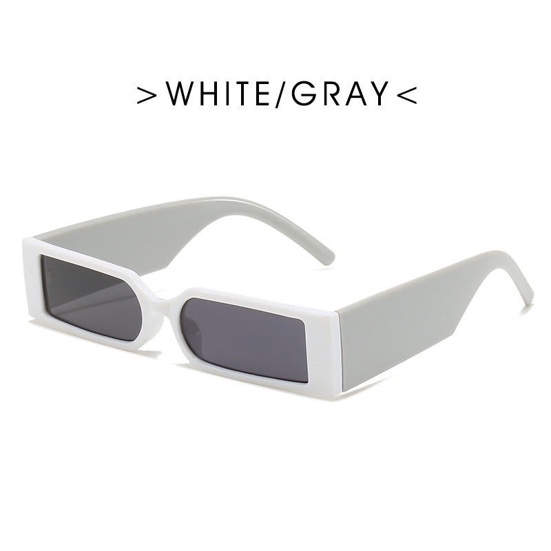 Tiny Frame Colorful Solid Sunglasses