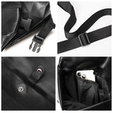 Flap Closure Men's Crossbody Bag