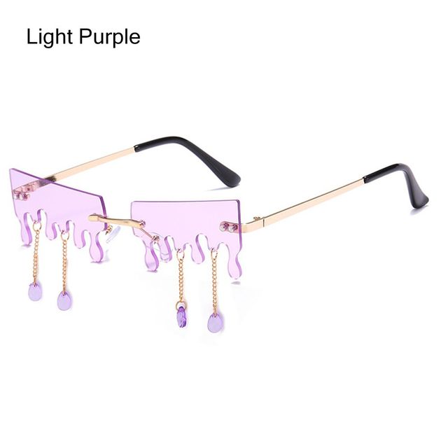 Unique Style Tears Drop Sunglasses