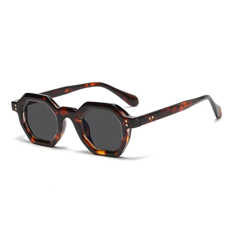 Octagon Shaped Sunglasses