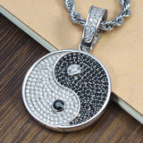 Yin Yang Chinese Eight Diagrams Pendant