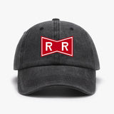Retro Letter Faded Distressed Cap