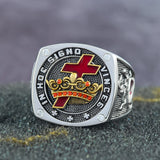 In Hoc Signo Vinces Ring