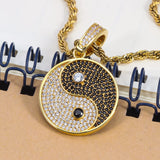 Yin Yang Chinese Eight Diagrams Pendant