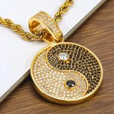 Yin Yang Chinese Eight Diagrams Pendant