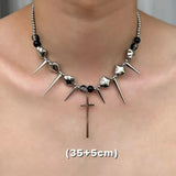 Spiked Inferno Gothic Necklace