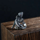 Chameleon Lizard Ring