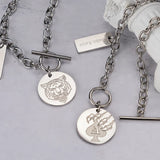 Kalung Rantai Baja Tahan Karat Harimau