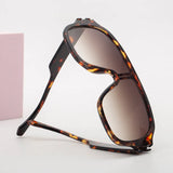 Classic Oversized Square Frame Sunglasses