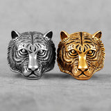 Domineering Tiger Animal Stainless Steel Ring