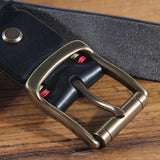 Laser Engraving Leather Vintage Belt