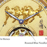 Chinese Zodiac Horse Rhinestone Watch