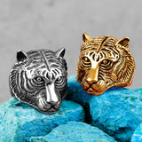 Domineering Tiger Animal Stainless Steel Ring