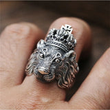 Domineering Lion King Ring