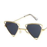 Upside Down Triangle Alloy Sunglasses