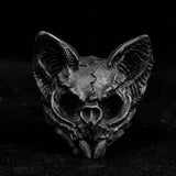 Rebellious Rabbit Gothic Ring