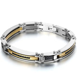 Steel Gear Biker Bracelet