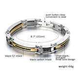 Steel Gear Biker Bracelet