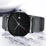 Ultra Thin Stainless Steel Men's Watch