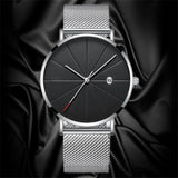 Ultra Thin Stainless Steel Men's Watch