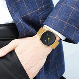 Ultra Thin Stainless Steel Men's Watch