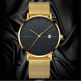 Ultra Thin Stainless Steel Men's Watch