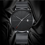 Ultra Thin Stainless Steel Men's Watch