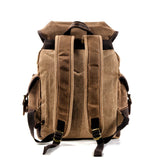 Waterproof Waxed Canvas Big Backpack