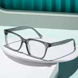 Anti Blue Light Men's Square Glasses