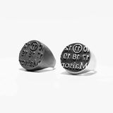 Retro Number Design Ring