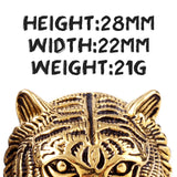 Domineering Tiger Animal Stainless Steel Ring