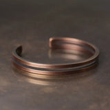 Classy Copper Cuff Bracelet