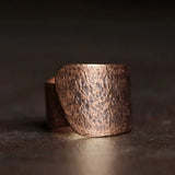 Crimson Relic Copper Ring