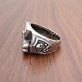 Anillo de acero inoxidable con nudillos de puño