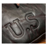 U.S Embossed Solid Crossbody Bag